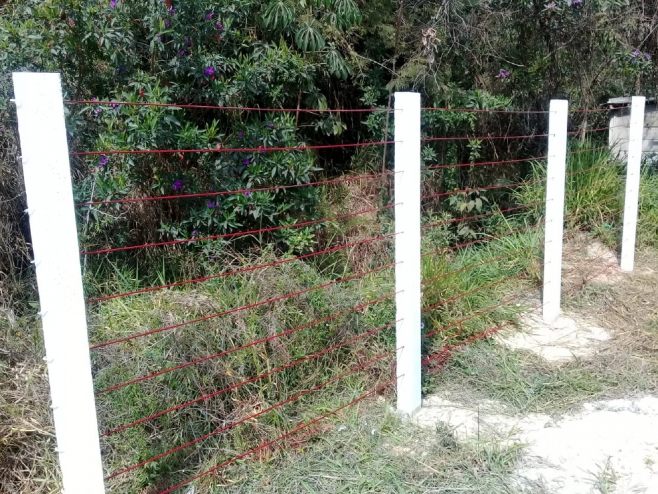 Mourão seção quadrada