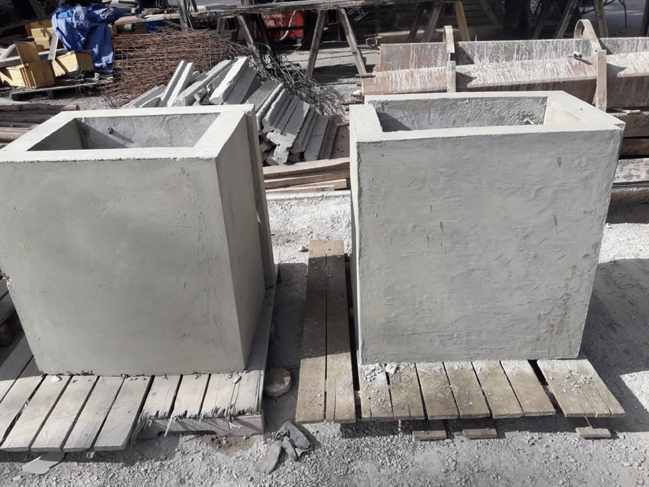 Shaft em concreto pré-moldado